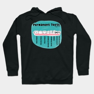 Permanent Teeth (Color) Hoodie